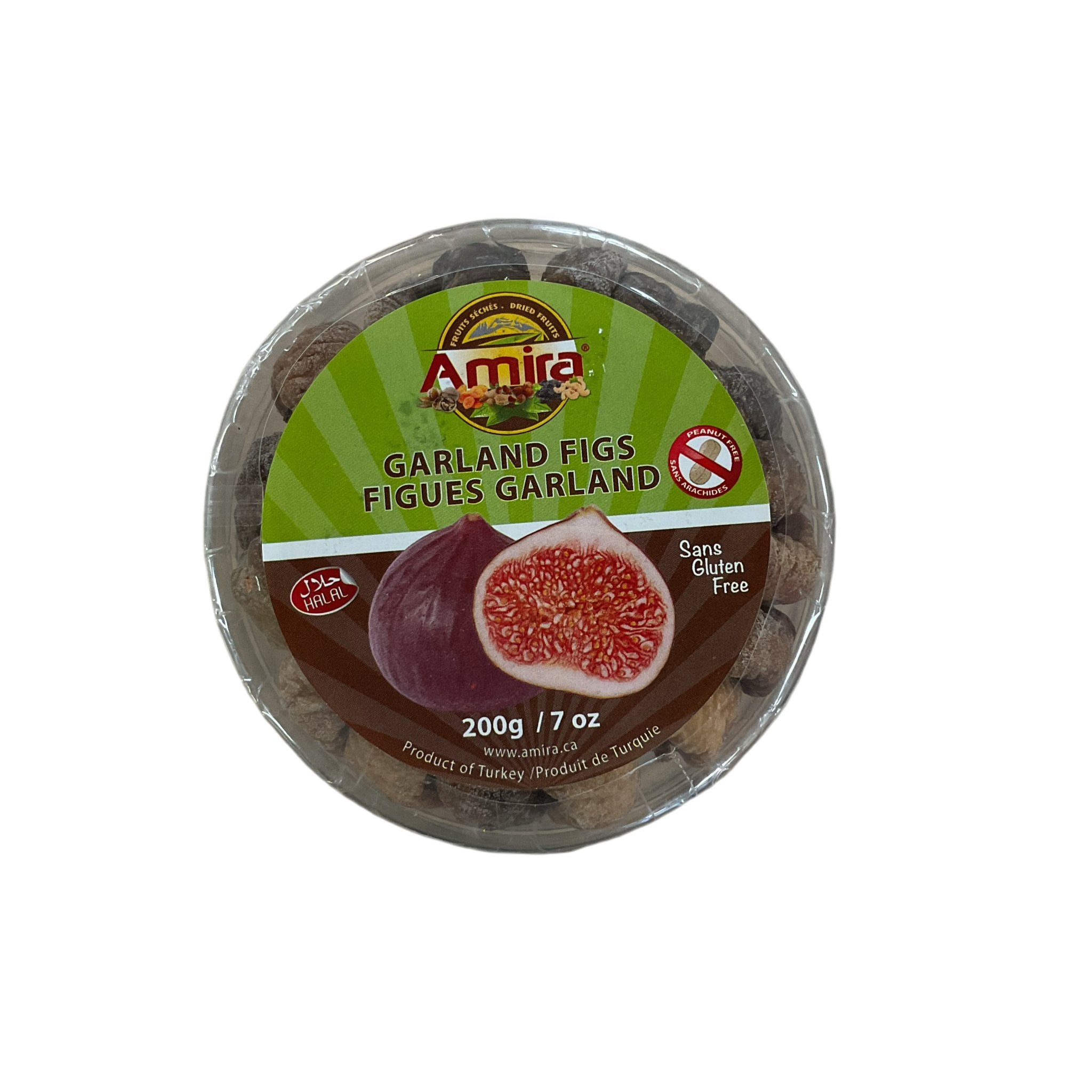 Amira Dry Figs, Garland, 200 Grams - Nutrition Plus