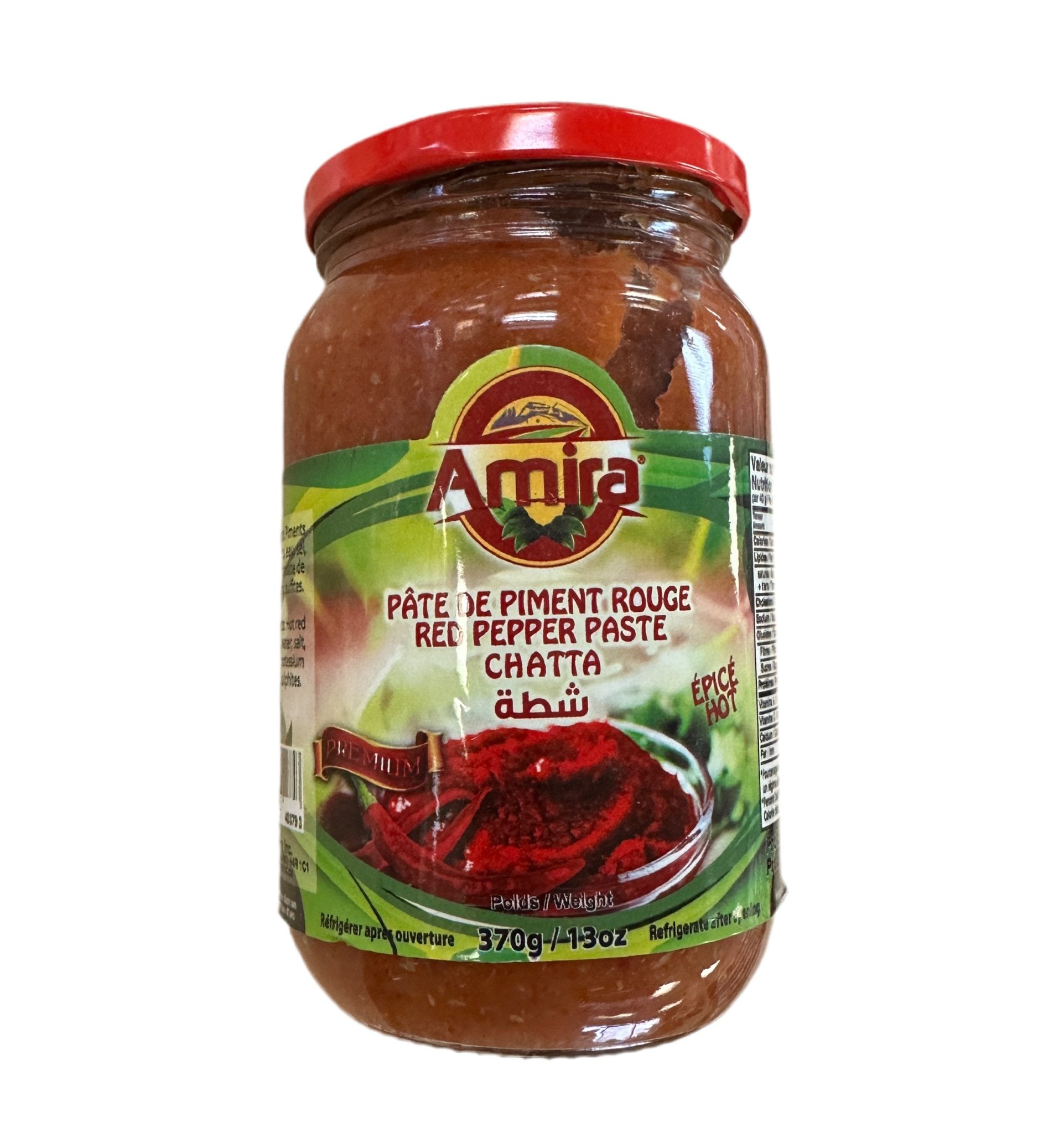 Amira Red Pepper Paste 370 Grams - Nutrition Plus