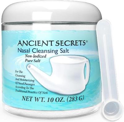 Ancient Secrets Nasal Cleansing Salt 283 Grams - Nutrition Plus