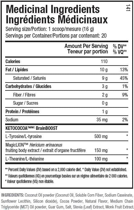 ANS Keto Cocoa 320 Grams - Nutrition Plus