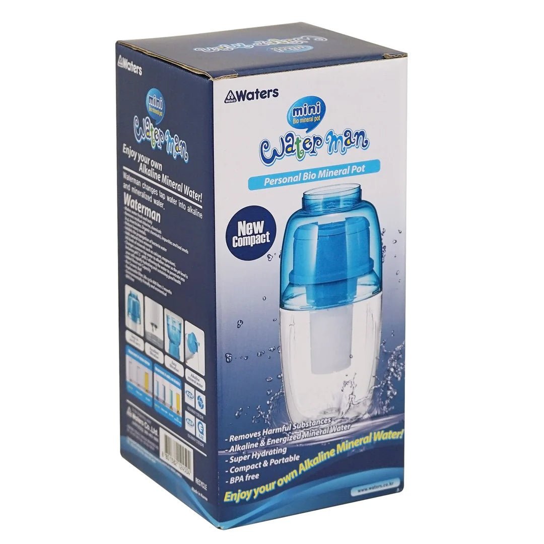 Any Water Mini Bio Mineral Pot Filter 600mL Capacity - Nutrition Plus