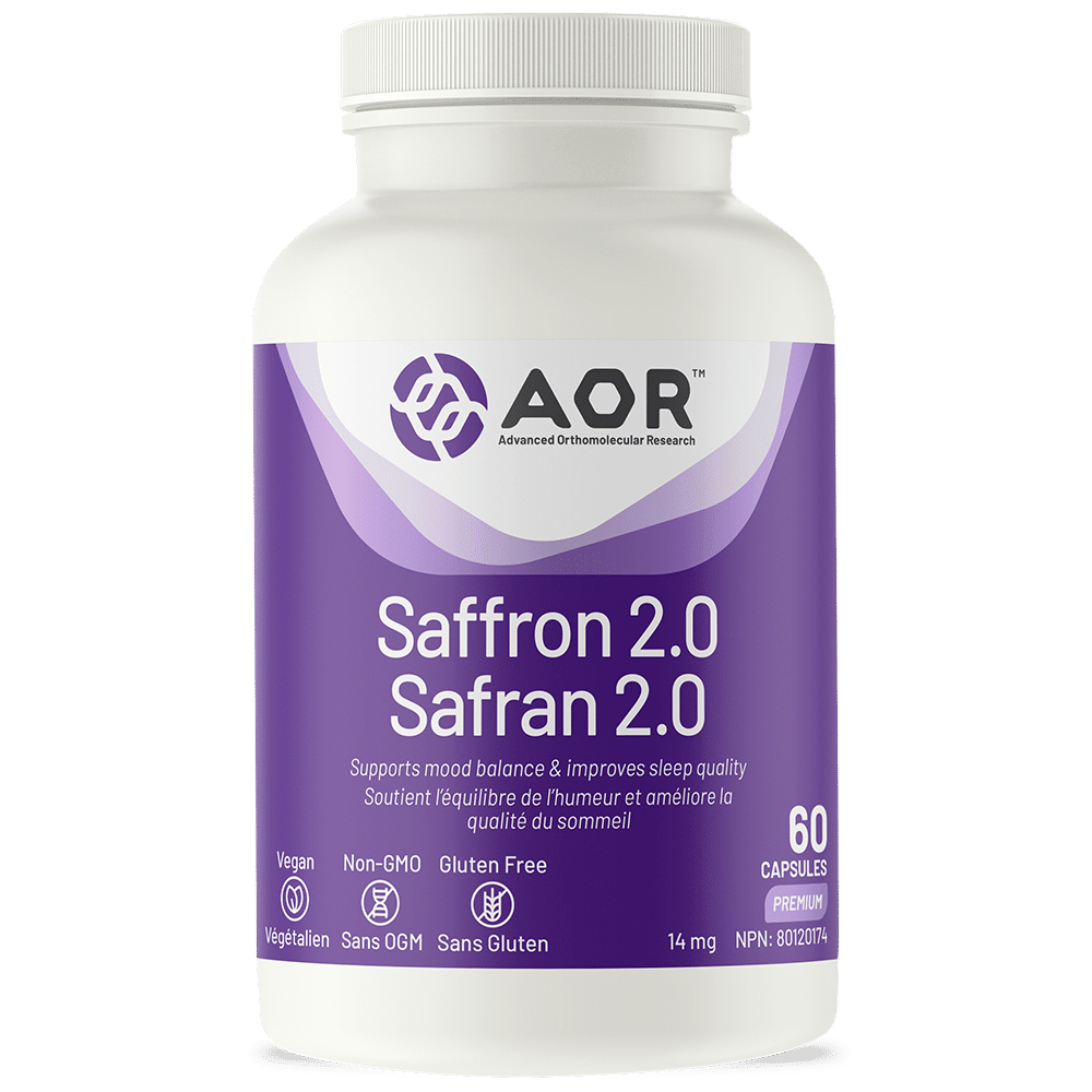 AOR Saffron 2.0 60 Veg Capsules - Nutrition Plus