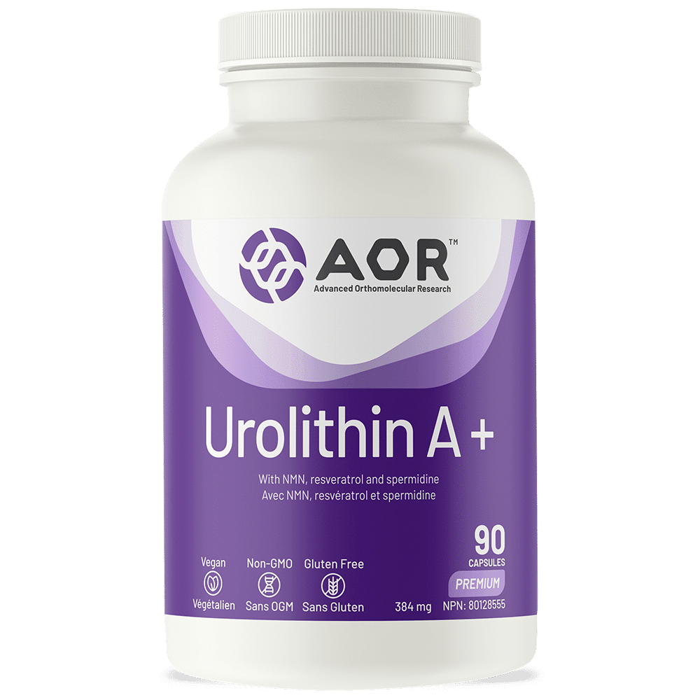 AOR Urolithin A + 90 Veg Capsules - Nutrition Plus