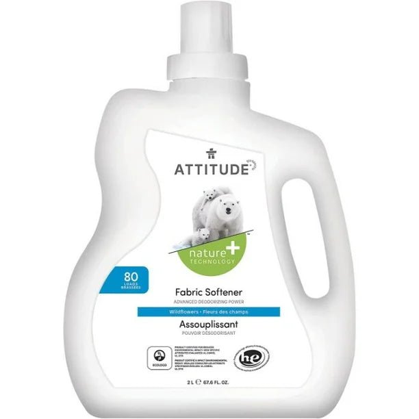 Attitude Fabric Softener Wildflower 2L 80 Loads - Nutrition Plus