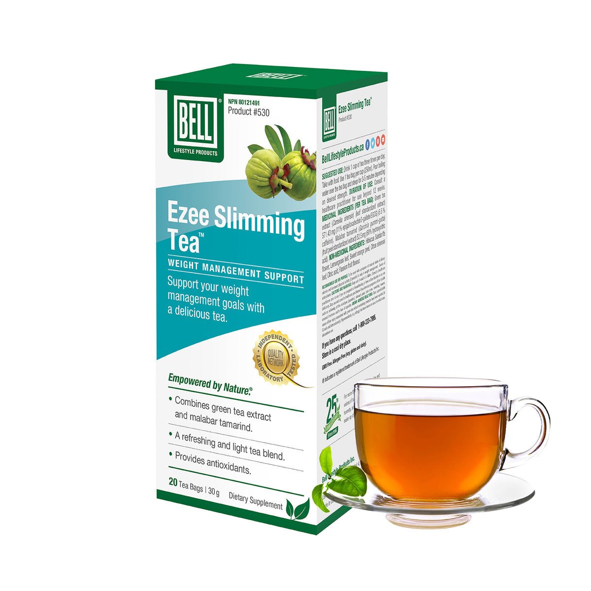Bell Ezee Slimming Tea 20 Tea Bags - Nutrition Plus