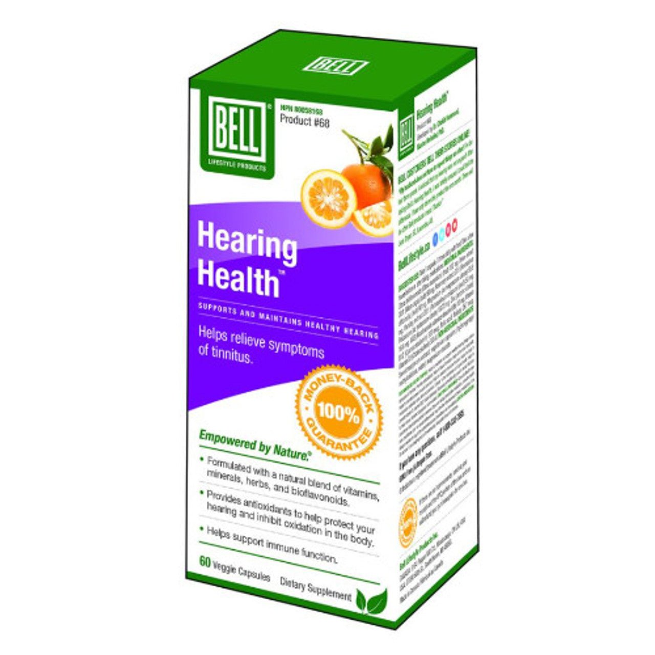 Bell Hearing Health 60 Veg Capsules - Nutrition Plus