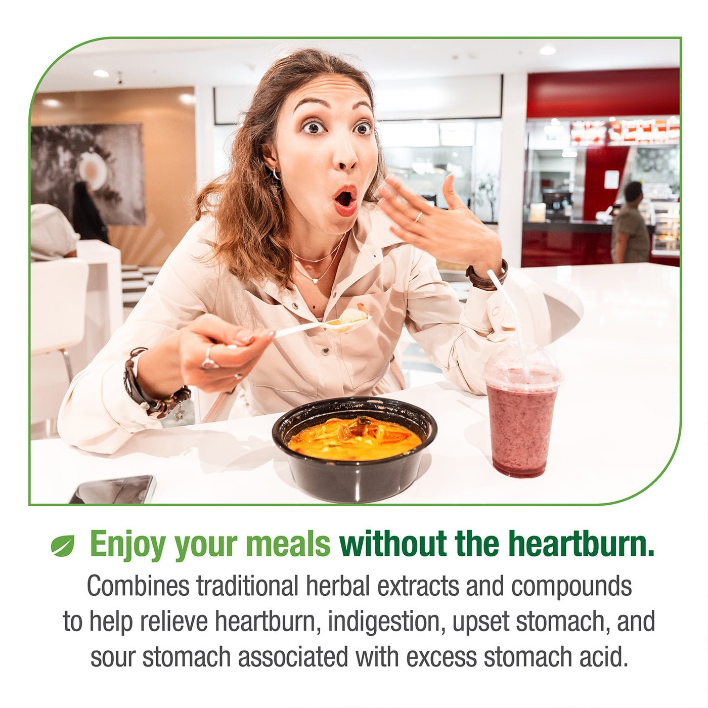 Bell Heartburn Relief™ 60 Capsules - Nutrition Plus
