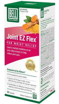 Thumbnail for Bell Joint EZ Flex, Carpal Tunnel Syndrome 60 Caps, for Wrist Relief - Nutrition Plus