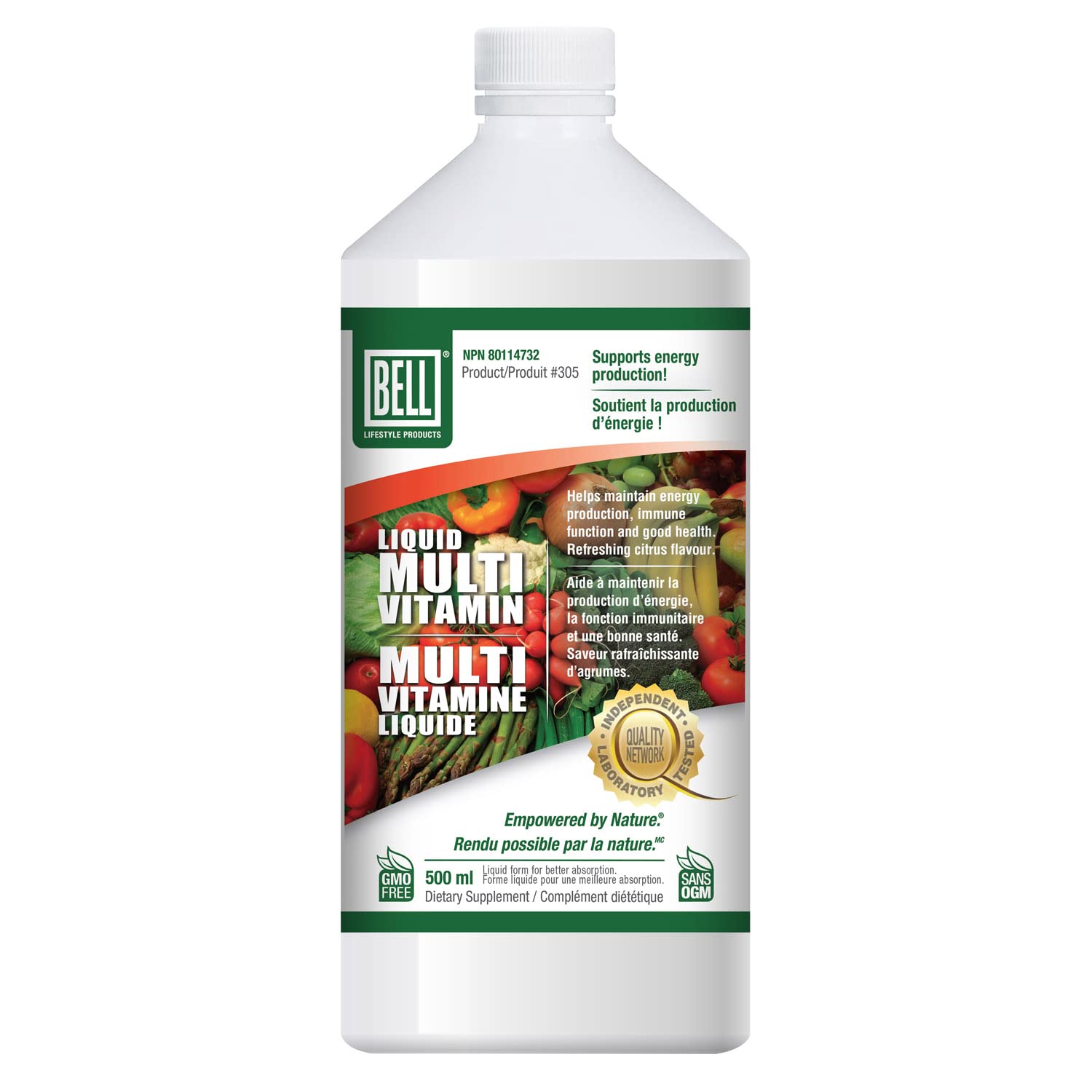 Bell Liquid Multivitamin™ 500 mL - Nutrition Plus