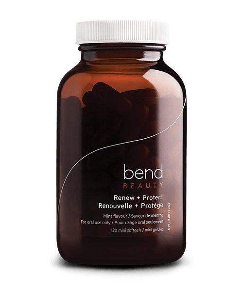 Bend Beauty Renew + Protect 120 Mini Softgels - Mint Flavour - Nutrition Plus