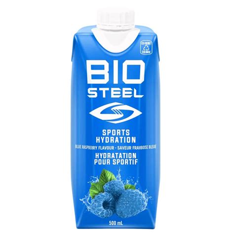 Biosteel Blue Raspberry Sports Drink, 500mL - Nutrition Plus