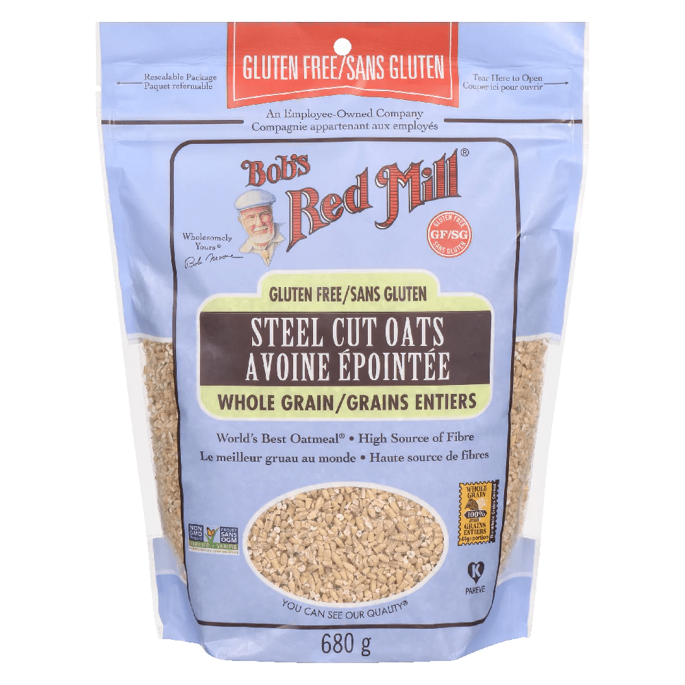 Bob's Red Mill GF Steel Cut Oats 680 Grams - Nutrition Plus