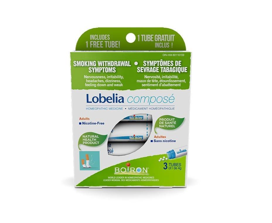 Boiron Lobelia Compose 3 Tubes - Nutrition Plus