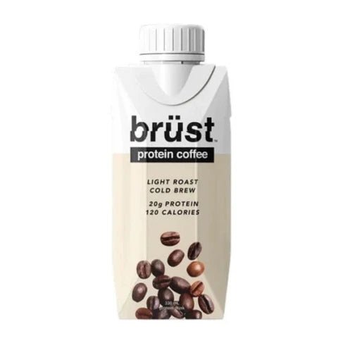 Brust Protein Coffee, Light Roast Cold Brew 330mL - Nutrition Plus