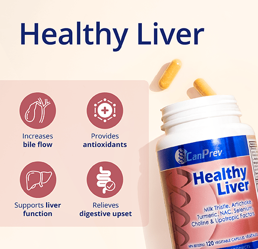 CanPrev Healthy Liver 120 Veg Capsules - Nutrition Plus