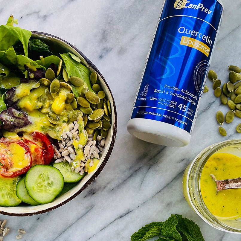 CanPrev Liposomal Quercetin - Pineapple, 225mL - Nutrition Plus