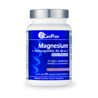 Thumbnail for CanPrev Magnesium Stress Release 90 Veg Capsules - Nutrition Plus