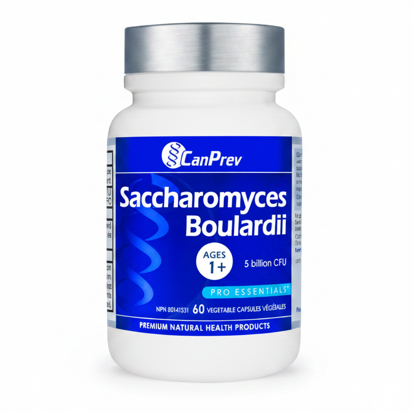 CanPrev Saccharomyces Boulardii 60 Veg Capsules - Nutrition Plus