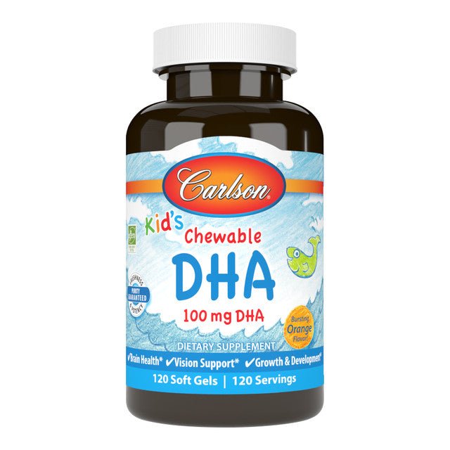 Carlson Kid's Chewable DHA 120 Softgels - Nutrition Plus