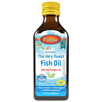 Thumbnail for Carlson The Very Finest Kids Fish Oil 200mL, Lemon - Nutrition Plus