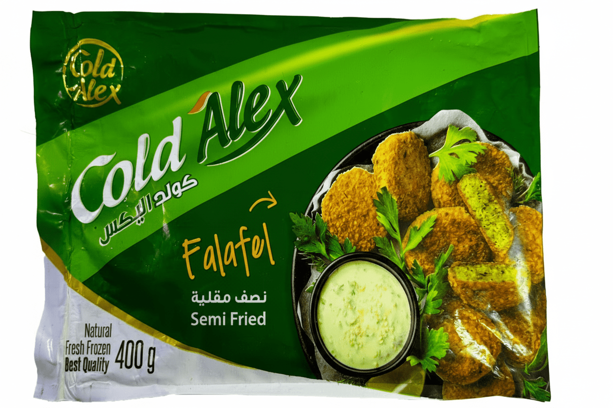 Cold Alex Frozen Fava Falafel 400 Grams - Nutrition Plus