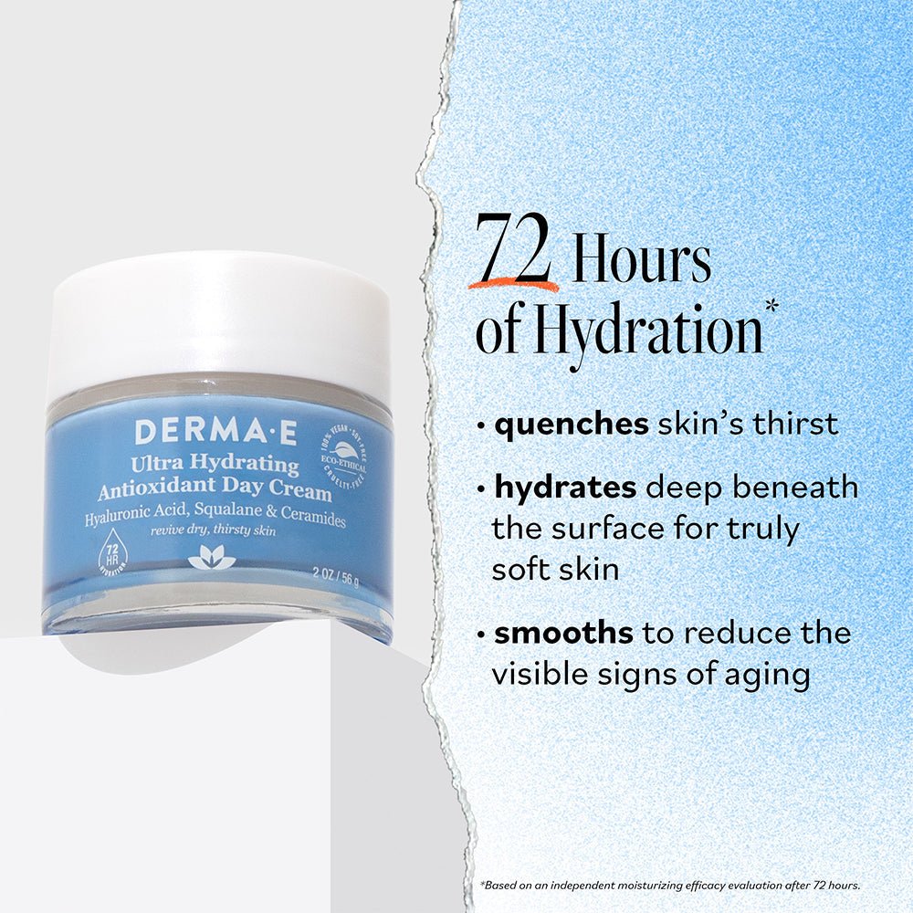 Derma E Ultra Hydrating Antioxidant Day Cream 56 Grams - Nutrition Plus