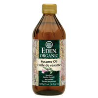 Thumbnail for Eden Organic Sesame Oil 473mL, Unrefined - Nutrition Plus