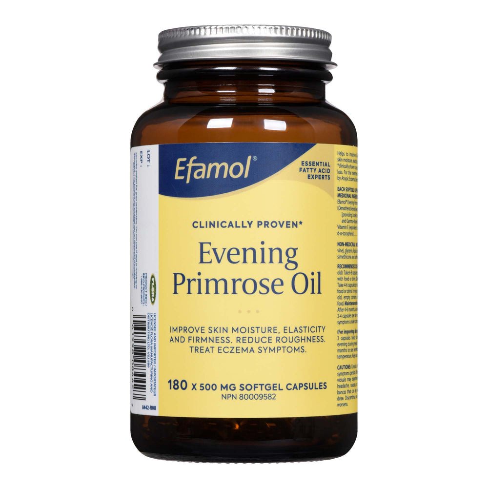 Efamol Pure Evening Primrose Oil 500mg, Beautiful - Skin - Nutrition Plus