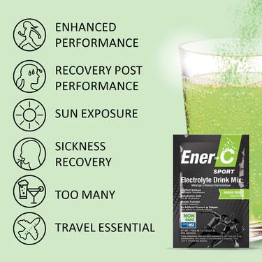 Ener - Life Ener - IV+ Electrolyte Drink Mix 12 Packets - Nutrition Plus