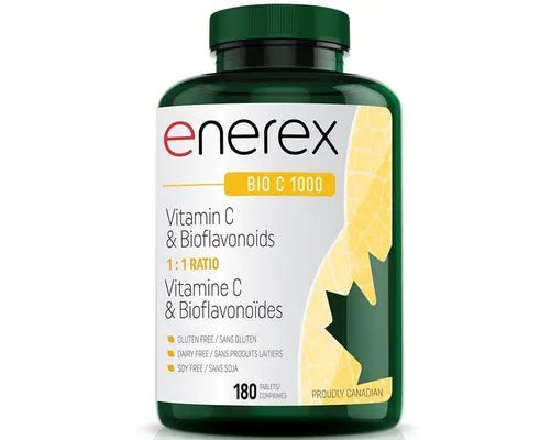 Enerex BIO C 1,000mg 180 Tablets - Nutrition Plus