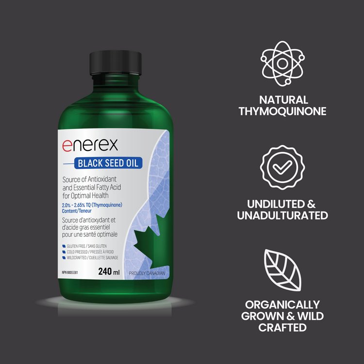 Enerex Black Seed Oil - Nutrition Plus