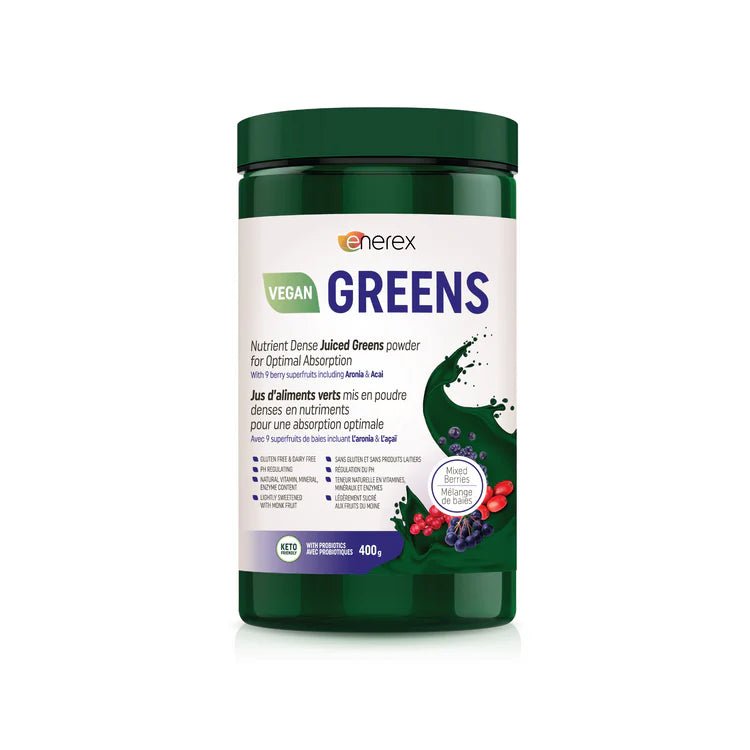 Enerex Greens Mixed Berries Powder - Nutrition Plus