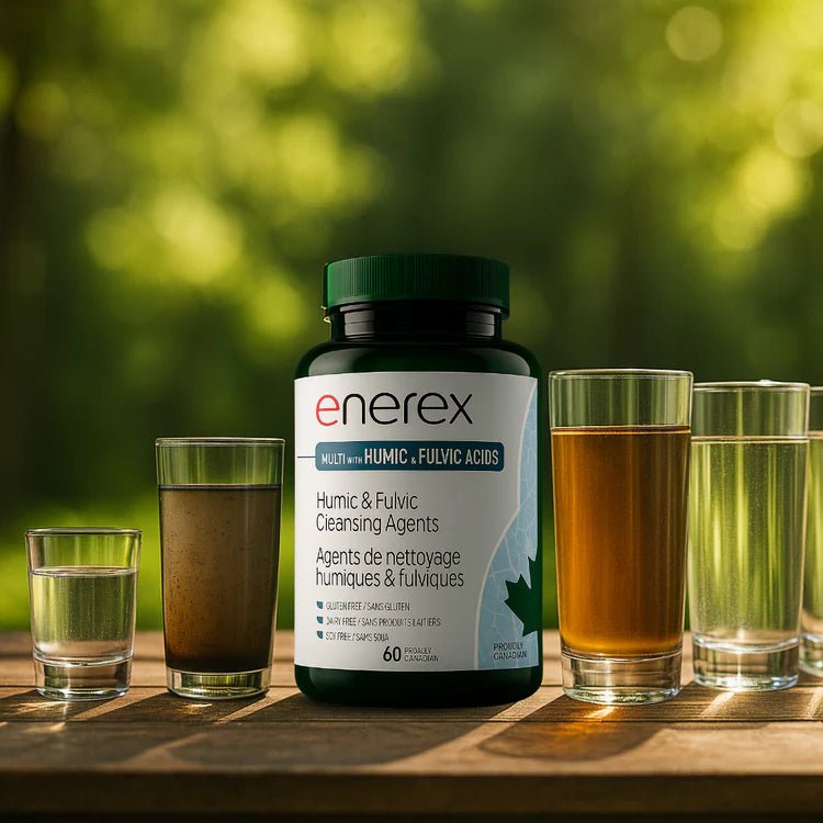 Enerex Multi with Humic & Fulvic Acids 60 Veg Capsules - Nutrition Plus