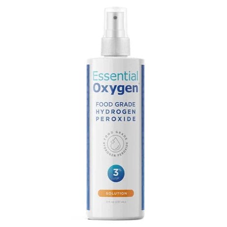 Essential Oxygen Food Grade Hydrogen Peroxide | 237mL Spray - Nutrition Plus