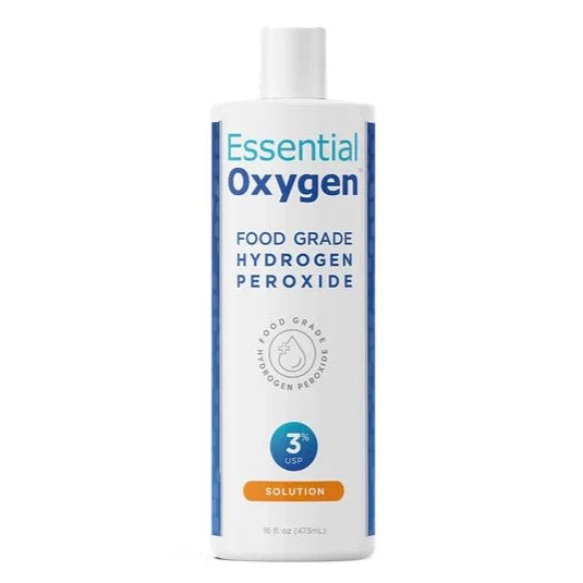 Essential Oxygen Food Grade Hydrogen Peroxide | 473mL - Nutrition Plus