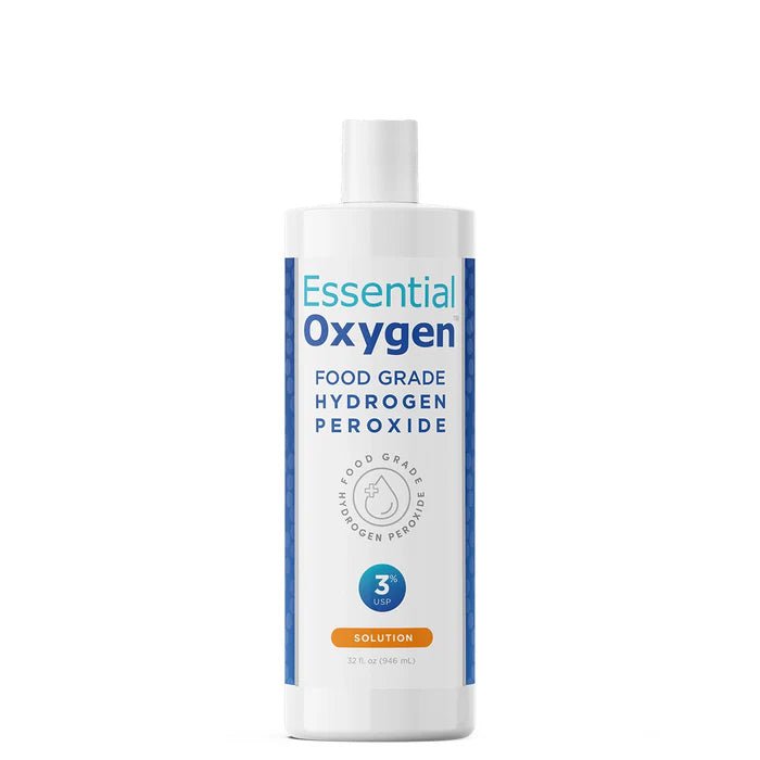 Essential Oxygen Food Grade Hydrogen Peroxide | 946mL - Nutrition Plus