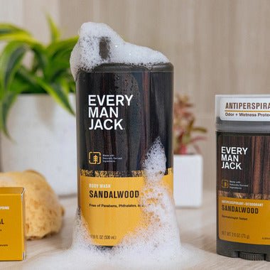 Every Man Jack 2 - In - 1 Daily Shampoo Sandalwoood 400mL - Nutrition Plus