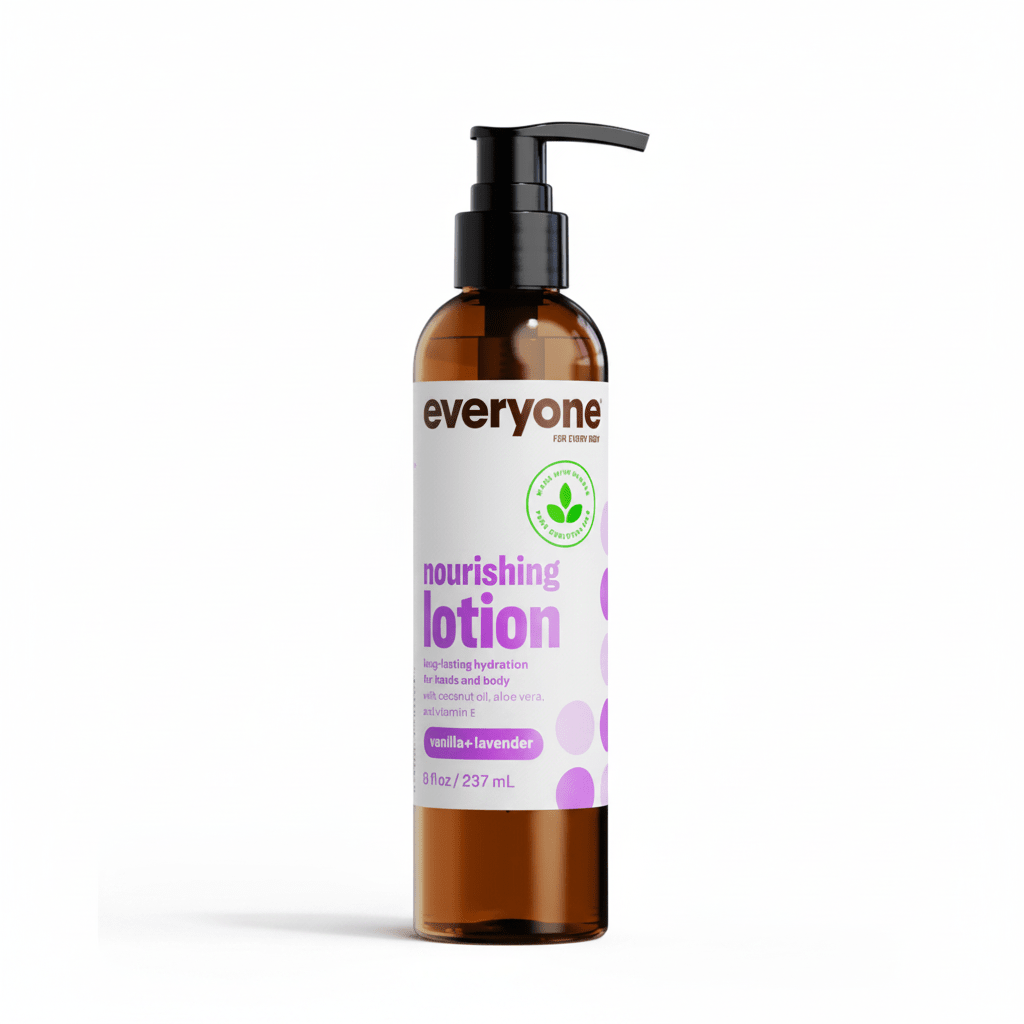 Everyone Nourishing Lotion, Vanilla and Lavender 237mL - Nutrition Plus