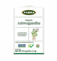 Thumbnail for Flora Ashwagandha Tea 16 Tea Bags - Nutrition Plus