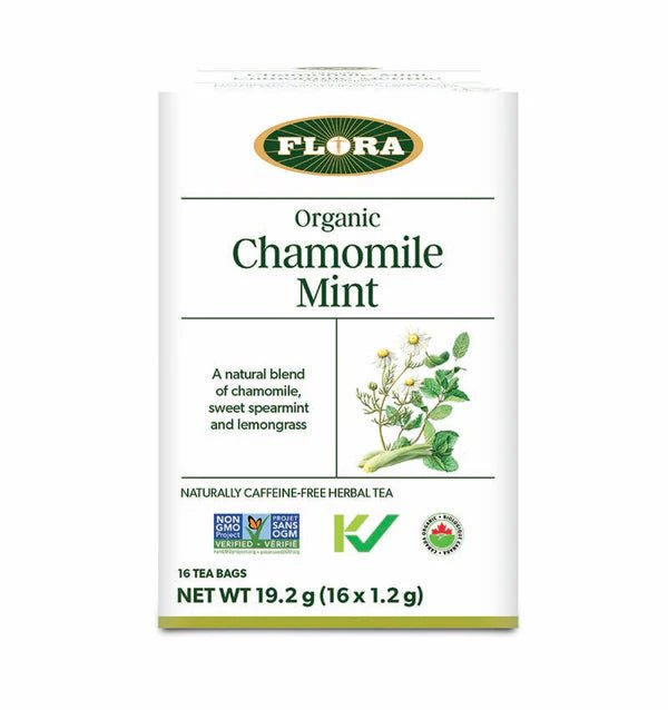 Flora Chamomile Mint Tea 16 Tea Bags - Nutrition Plus