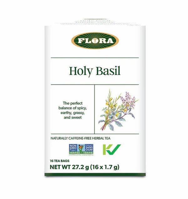 Flora Holy Basil Tea 16 Tea Bags - Nutrition Plus