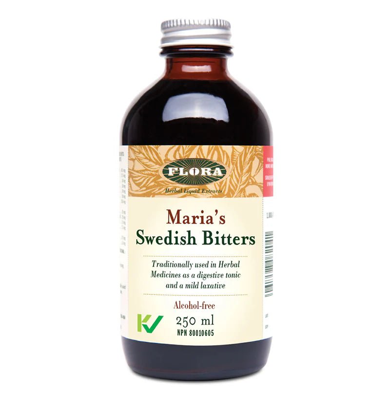 Flora Maria's Swedish Bitters (Alcohol - free) 250mL - Nutrition Plus