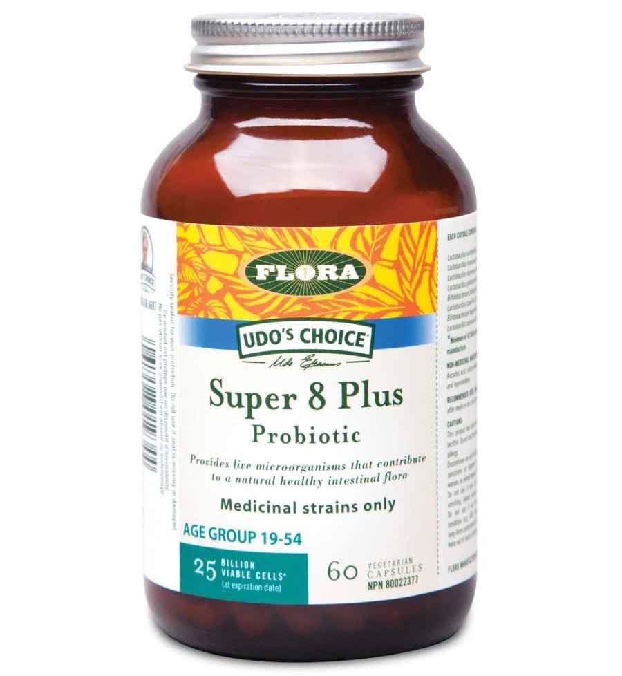 Flora Super 8 Plus Probiotic 60 Capsules - Nutrition Plus