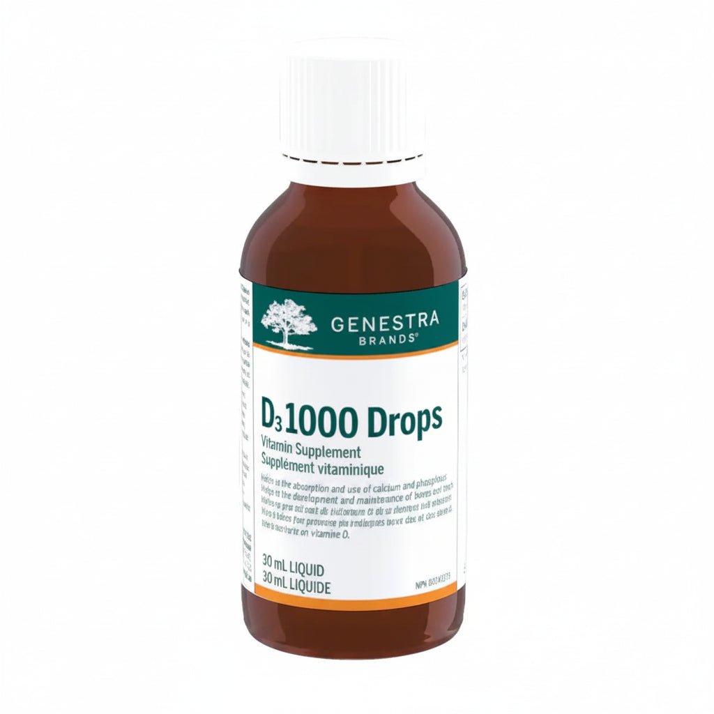 Genestra Vitamin D3 1,000 iu Drops 30mL - Nutrition Plus