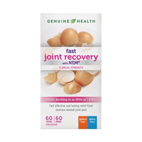 Genuine Health Fast Joint Care+, Joint Recovery with NEM 60 Capsules - Nutrition Plus