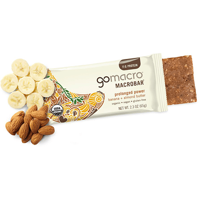 GoMacro Protein Bar 65 Grams, Banana & Almond Butter - Nutrition Plus