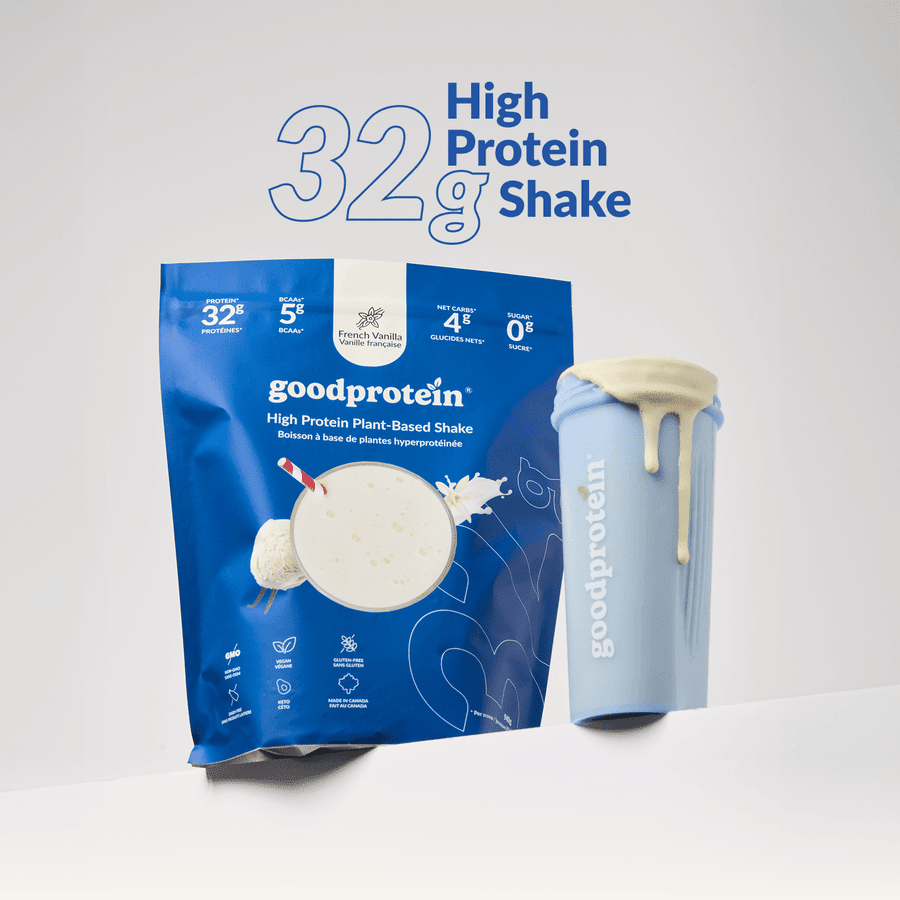 Good Protein High Protein Plant Based Shake 470 Grams, French Vanilla - Nutrition Plus