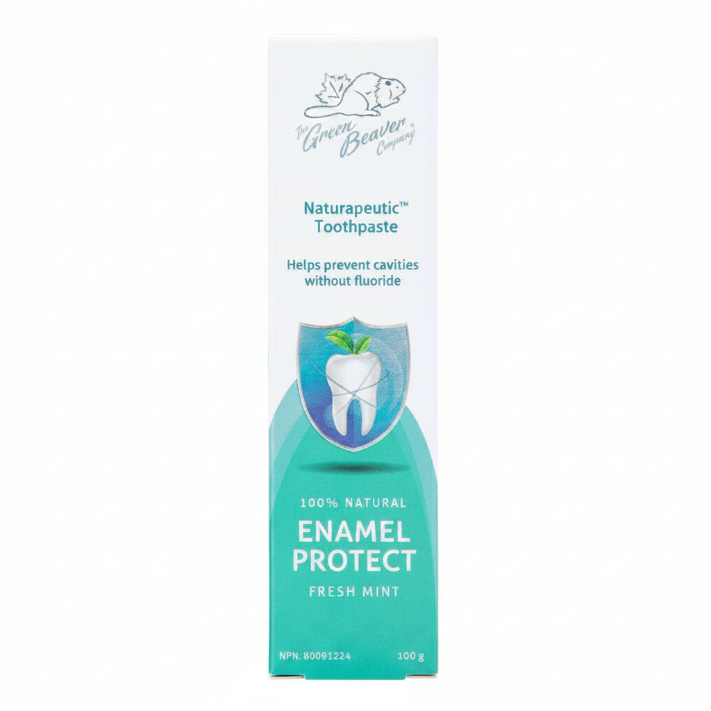 Green Beaver Enamel Protect Toothpaste - Fresh Mint 100 Grams - Nutrition Plus