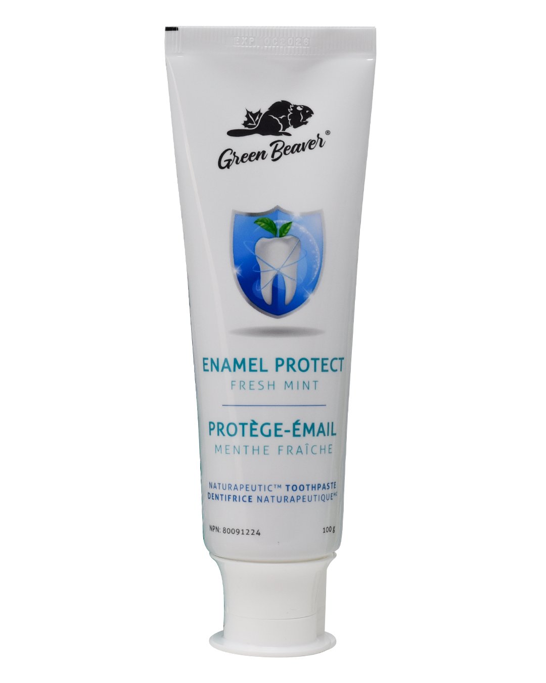 Green Beaver Enamel Protect Toothpaste - Fresh Mint 100 Grams - Nutrition Plus