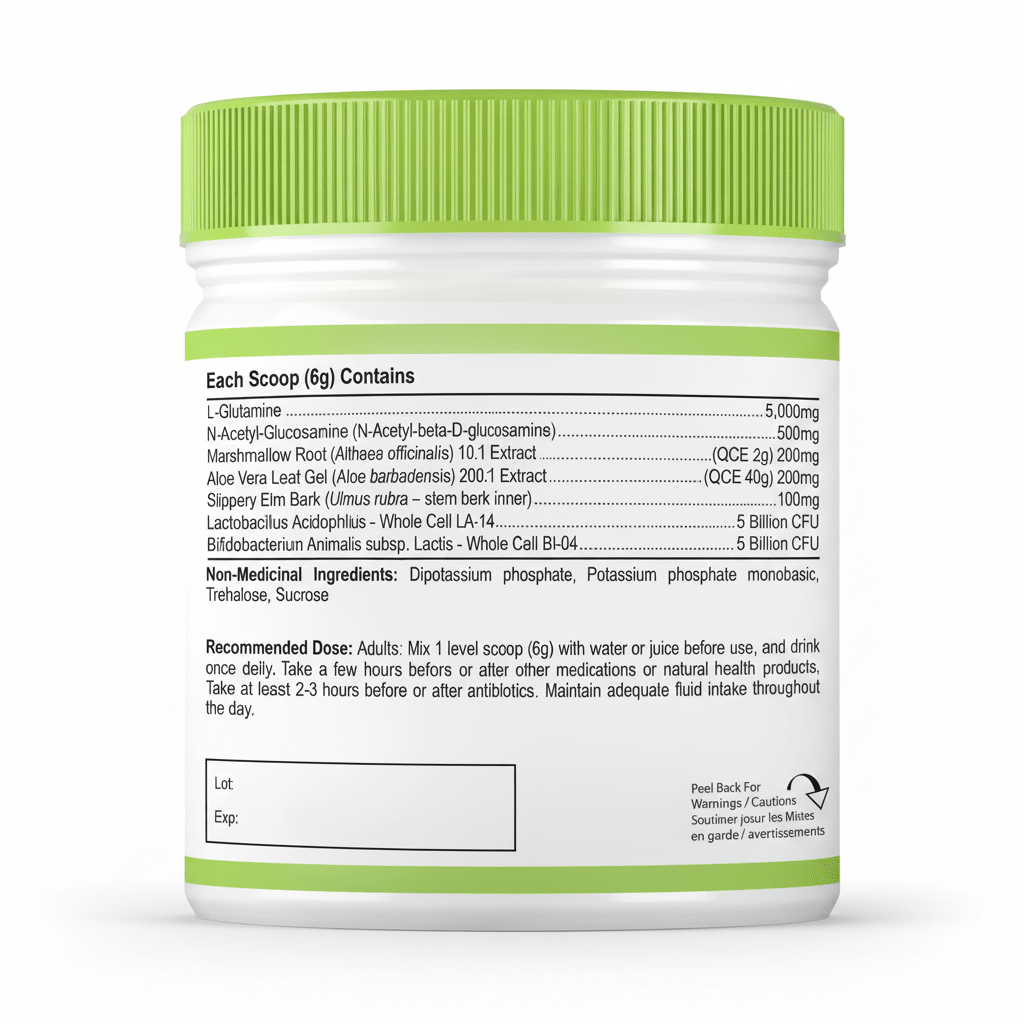 Healthology Gut-FX Formula 180 Grams Powder - Nutrition Plus